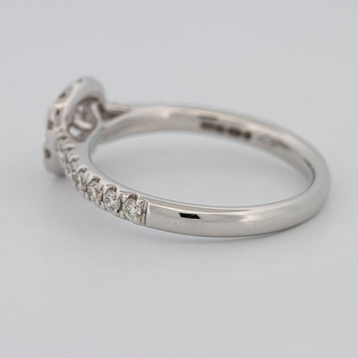 "Mathilda" Halo Solitaire - ZIZOV DIAMONDS