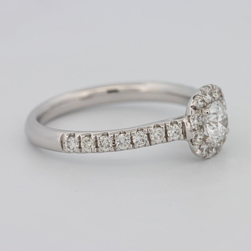 "Mathilda" Halo Solitaire - ZIZOV DIAMONDS