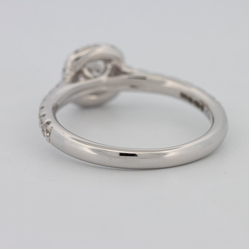 "Mathilda" Halo Solitaire - ZIZOV DIAMONDS