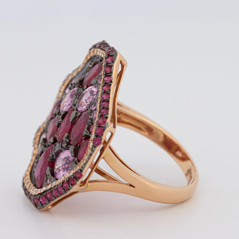 Mosaïc Gemstone Ring - ZIZOV DIAMONDS