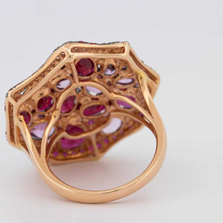 Mosaïc Gemstone Ring - ZIZOV DIAMONDS