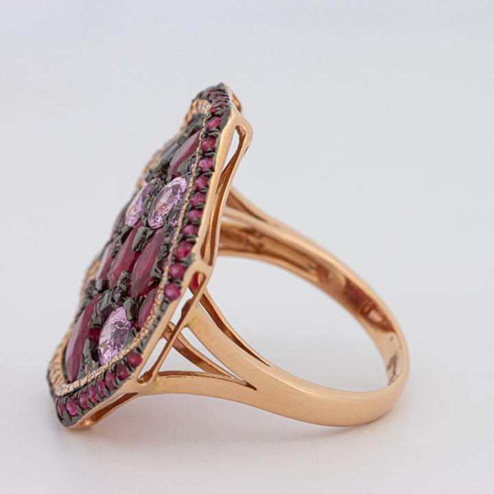 Mosaïc Gemstone Ring - ZIZOV DIAMONDS