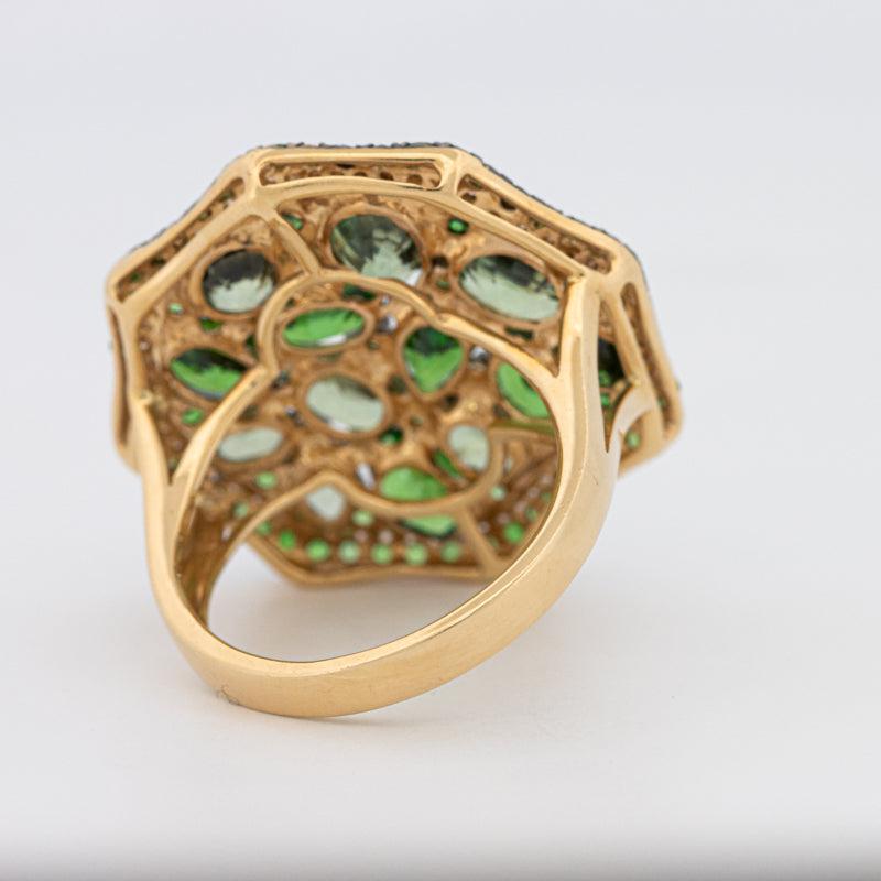 Mosaïc Gemstone Ring - ZIZOV DIAMONDS