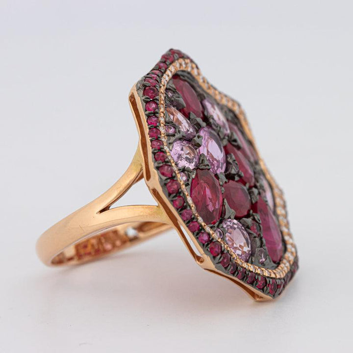 Mosaïc Gemstone Ring - ZIZOV DIAMONDS