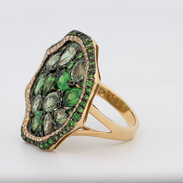 Mosaïc Gemstone Ring - ZIZOV DIAMONDS