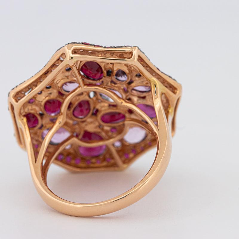 Mosaïc Gemstone Ring - ZIZOV DIAMONDS