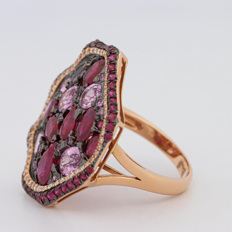 Mosaïc Gemstone Ring - ZIZOV DIAMONDS