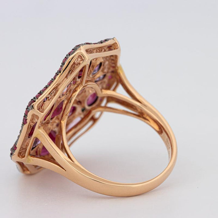 Mosaïc Gemstone Ring - ZIZOV DIAMONDS