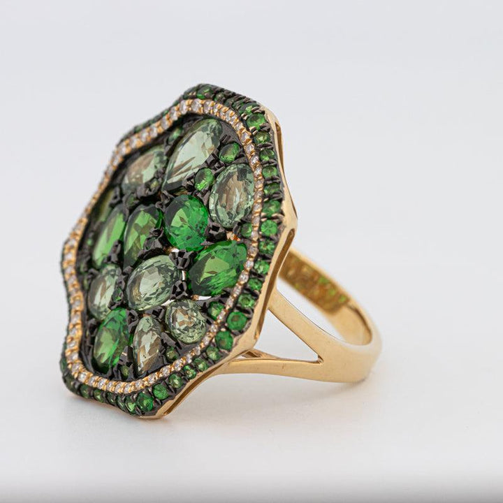 Mosaïc Gemstone Ring - ZIZOV DIAMONDS