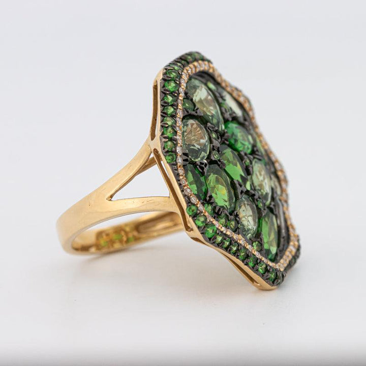 Mosaïc Gemstone Ring - ZIZOV DIAMONDS
