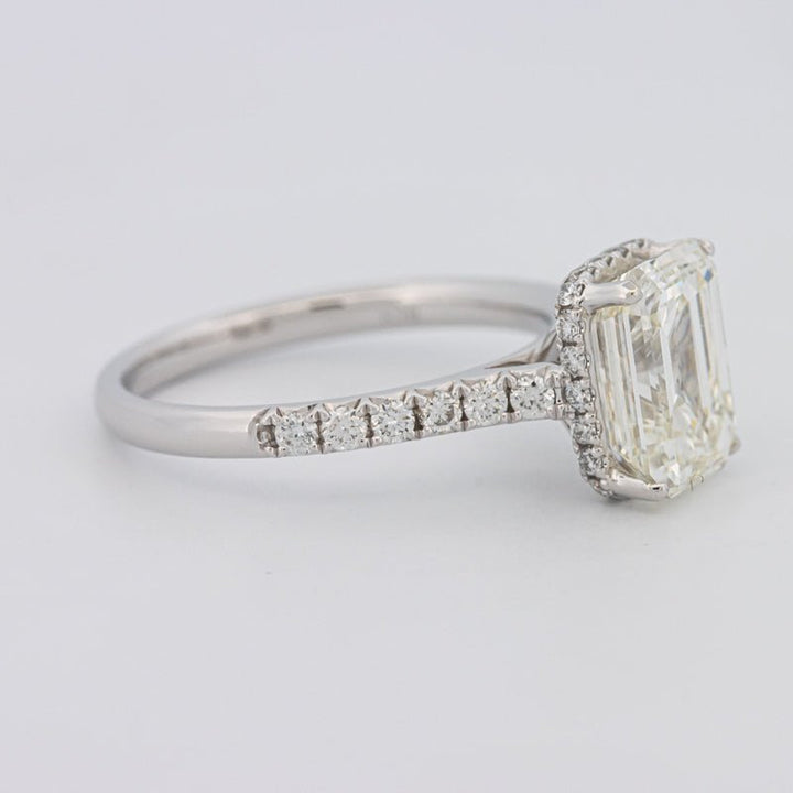 "Ophelia" Halo Solitaire - ZIZOV DIAMONDS