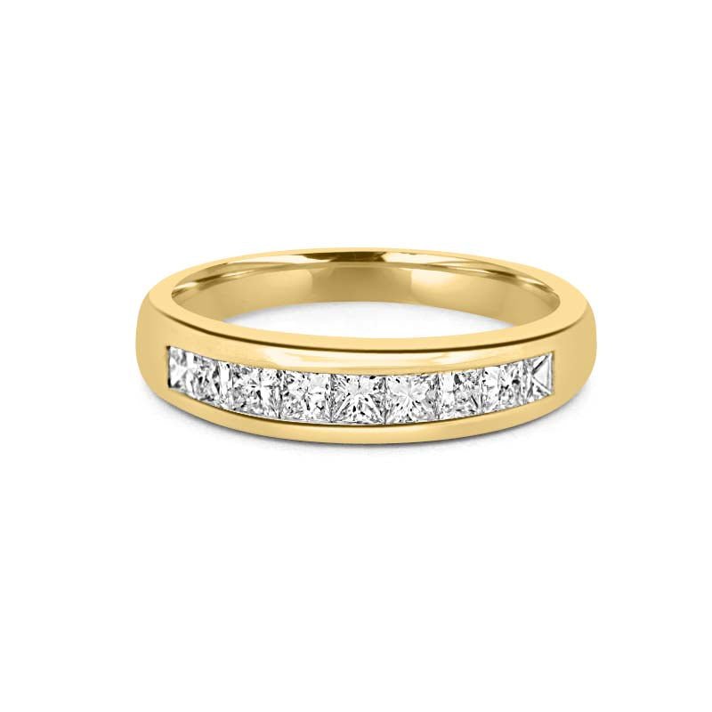 Princess Cut Band - ZIZOV DIAMONDS