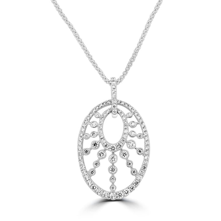 "Soleil" Diamond Pendant - ZIZOV DIAMONDS