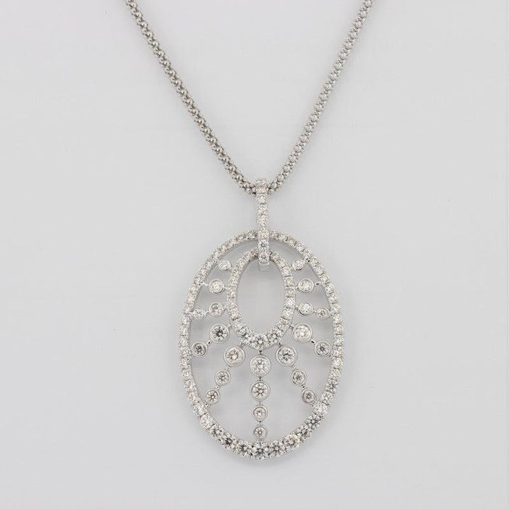 "Soleil" Diamond Pendant - ZIZOV DIAMONDS