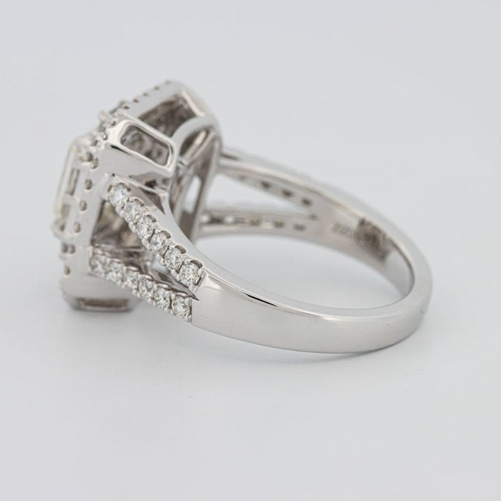 "Stella" Halo Solitaire - ZIZOV DIAMONDS