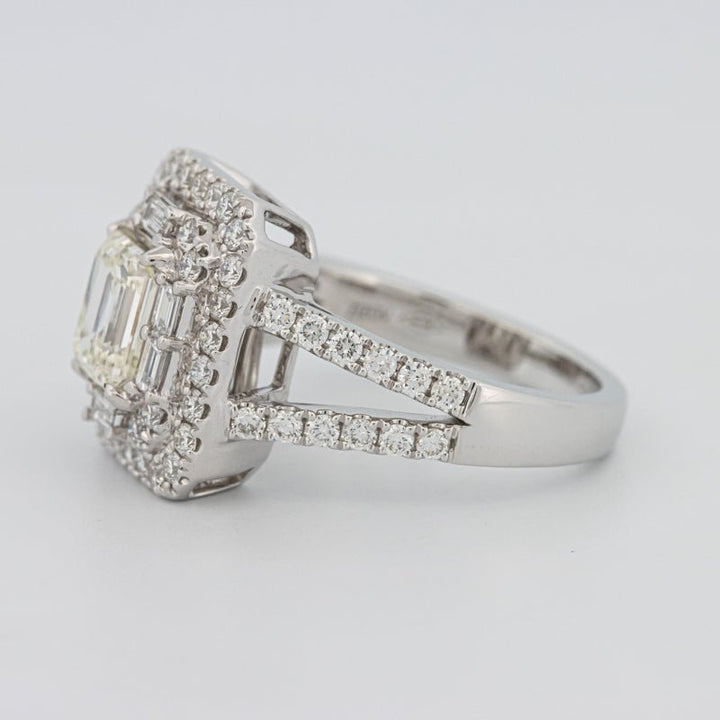 "Stella" Halo Solitaire - ZIZOV DIAMONDS
