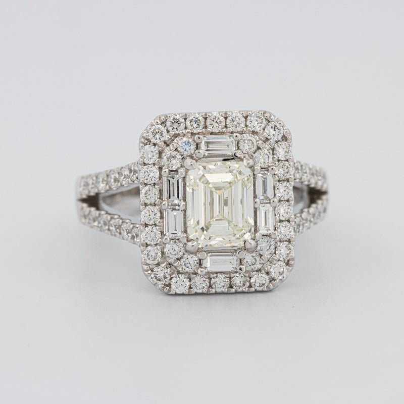 "Stella" Halo Solitaire - ZIZOV DIAMONDS