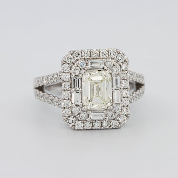 "Stella" Halo Solitaire - ZIZOV DIAMONDS