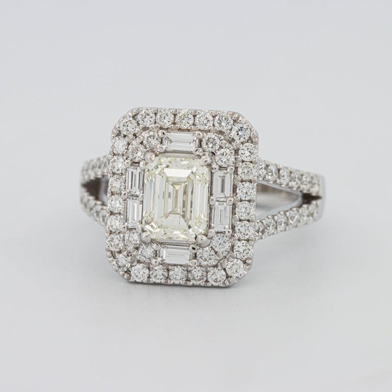 "Stella" Halo Solitaire - ZIZOV DIAMONDS