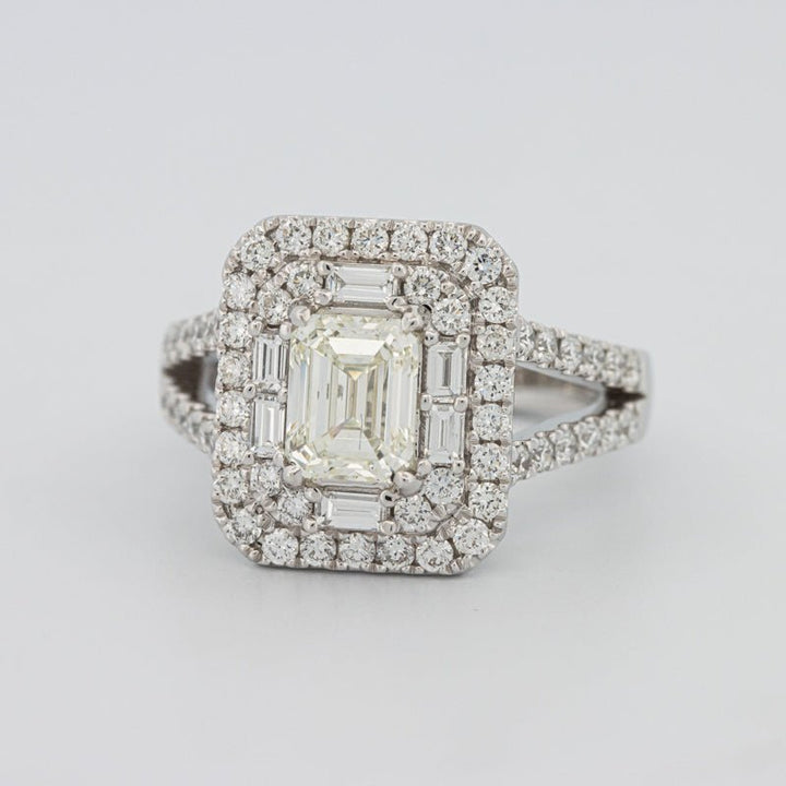 "Stella" Halo Solitaire - ZIZOV DIAMONDS