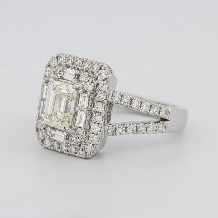 "Stella" Halo Solitaire - ZIZOV DIAMONDS