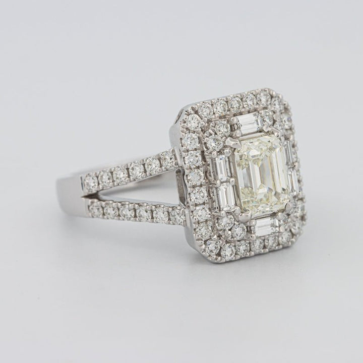 "Stella" Halo Solitaire - ZIZOV DIAMONDS