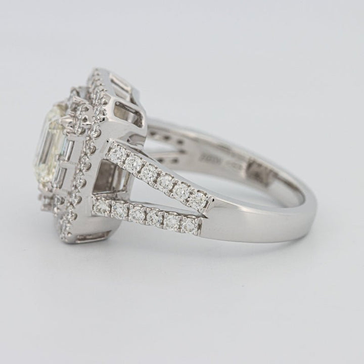 "Stella" Halo Solitaire - ZIZOV DIAMONDS