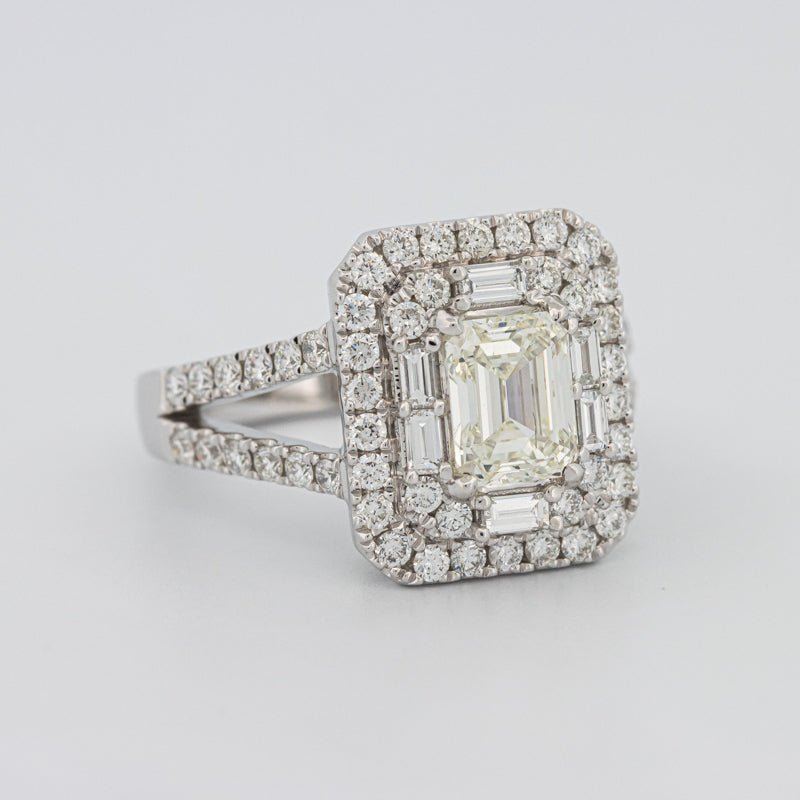 "Stella" Halo Solitaire - ZIZOV DIAMONDS