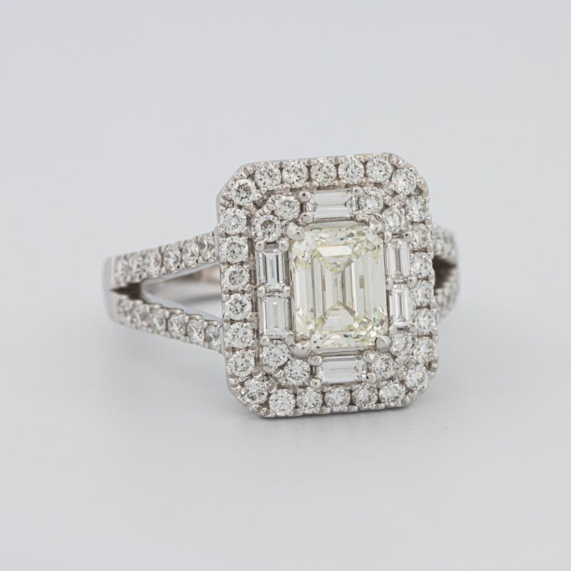 "Stella" Halo Solitaire - ZIZOV DIAMONDS