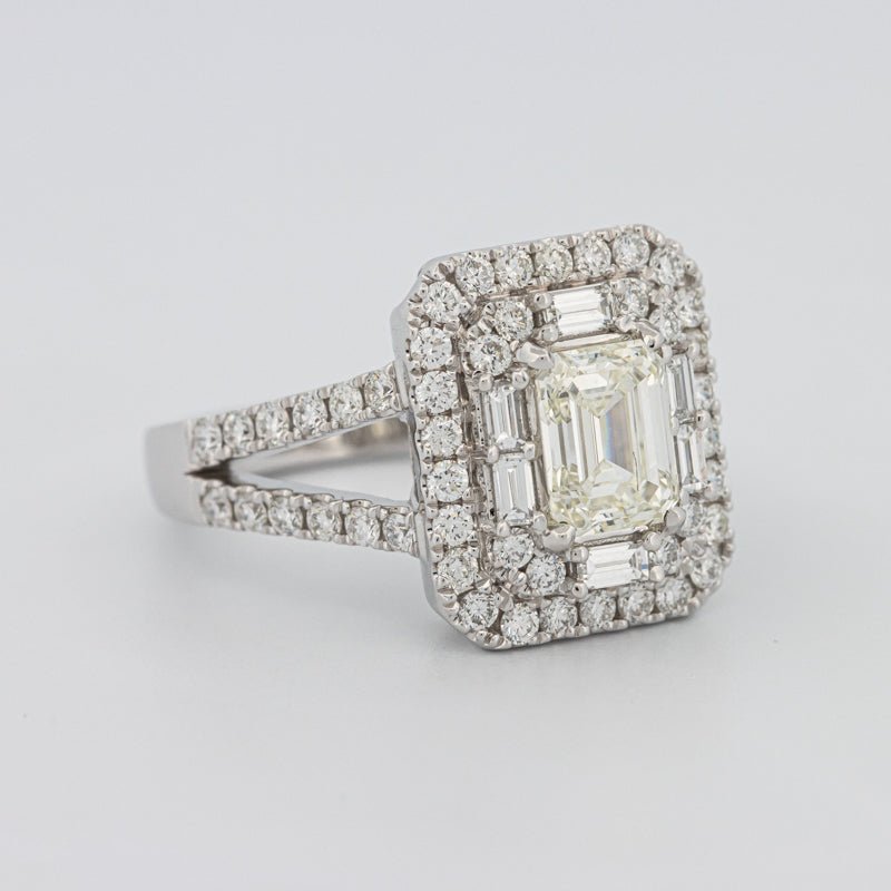 "Stella" Halo Solitaire - ZIZOV DIAMONDS