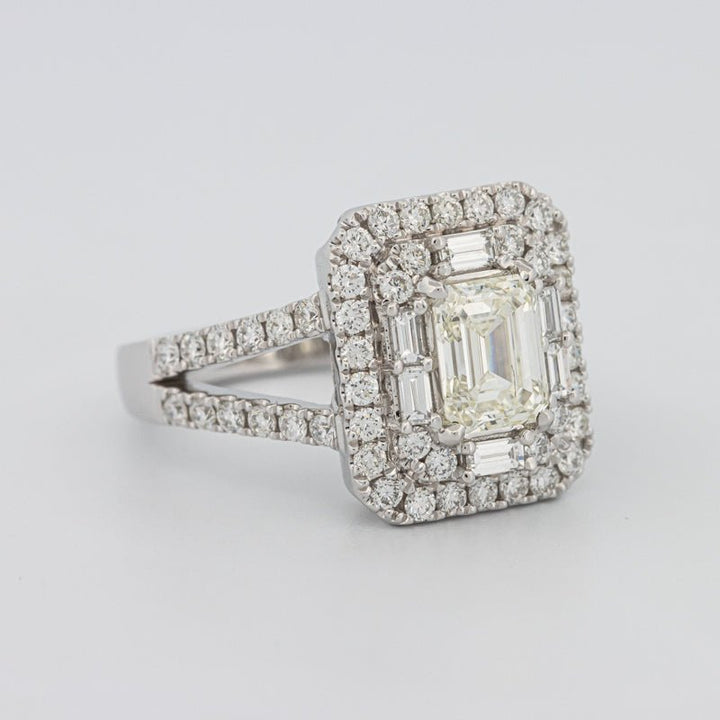 "Stella" Halo Solitaire - ZIZOV DIAMONDS