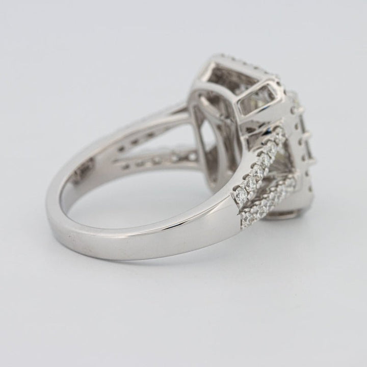 "Stella" Halo Solitaire - ZIZOV DIAMONDS