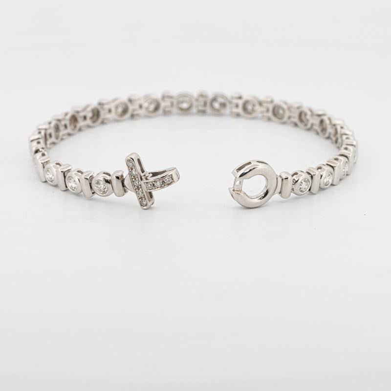 Tennis Bracelet with special lock - ZIZOV DIAMONDS