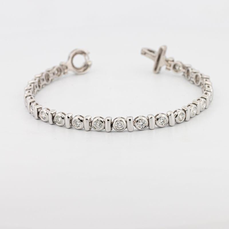 Tennis Bracelet with special lock - ZIZOV DIAMONDS