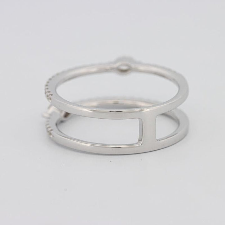 Twin Marquise Pave ring - ZIZOV DIAMONDS