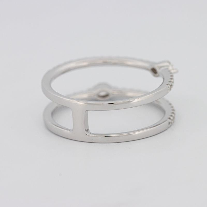 Twin Marquise Pave ring - ZIZOV DIAMONDS