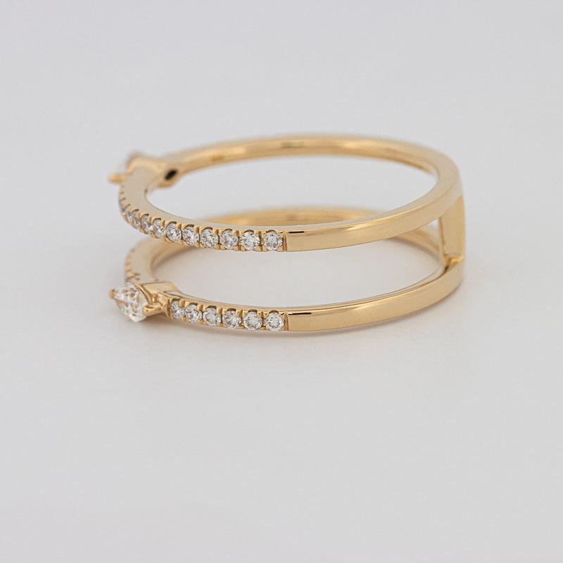 Twin Marquise Pave Ring - ZIZOV DIAMONDS