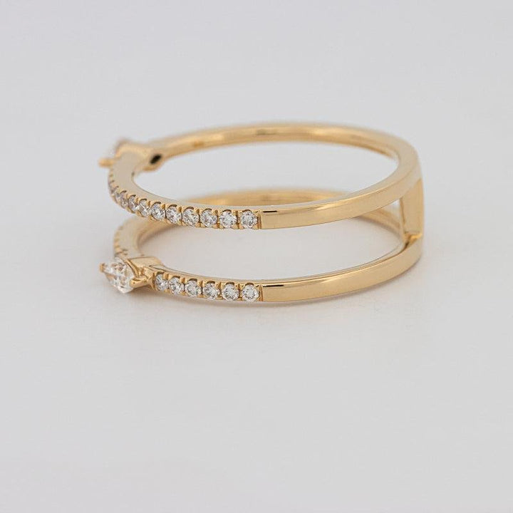 Twin Marquise Pave Ring - ZIZOV DIAMONDS