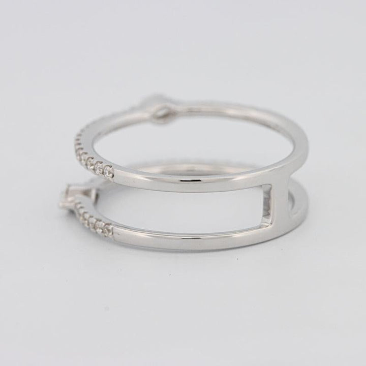 Twin Marquise Pave ring - ZIZOV DIAMONDS