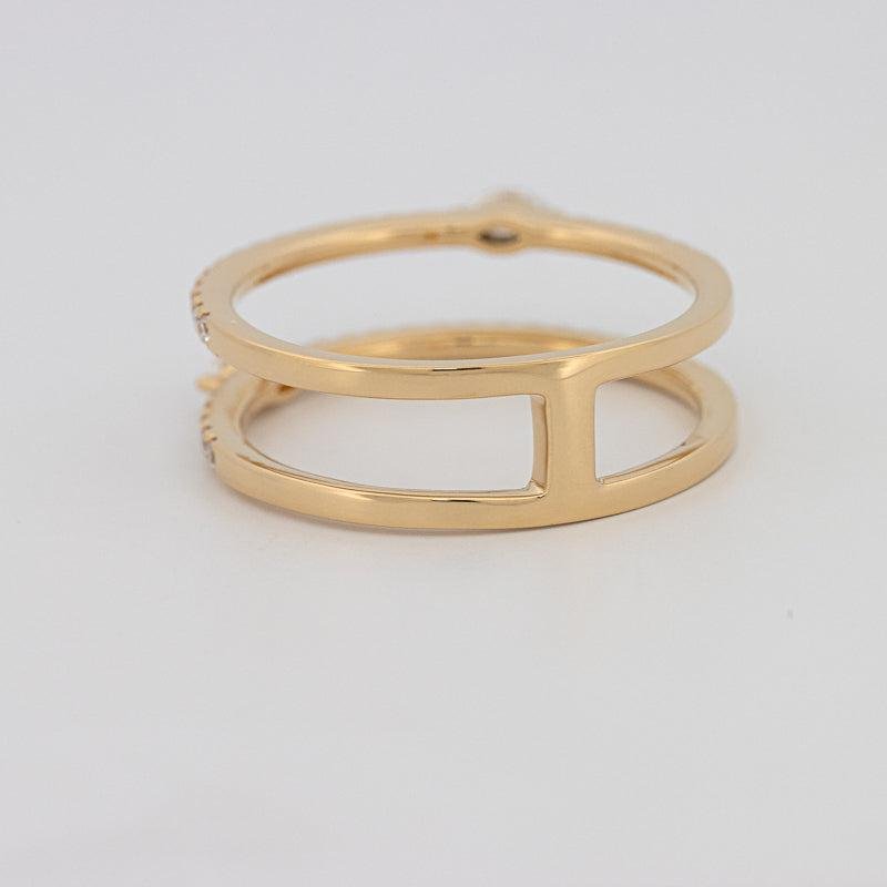 Twin Marquise Pave Ring - ZIZOV DIAMONDS