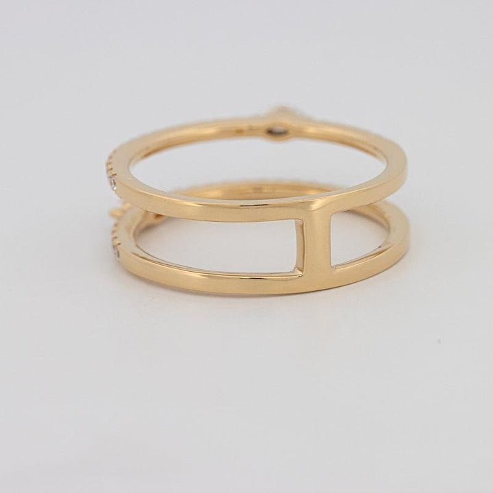 Twin Marquise Pave Ring - ZIZOV DIAMONDS