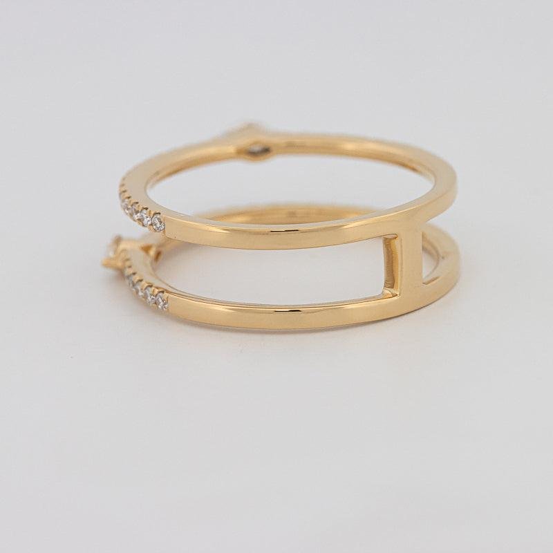 Twin Marquise Pave Ring - ZIZOV DIAMONDS