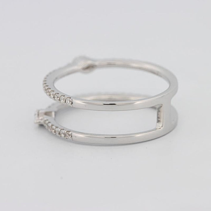 Twin Marquise Pave ring - ZIZOV DIAMONDS