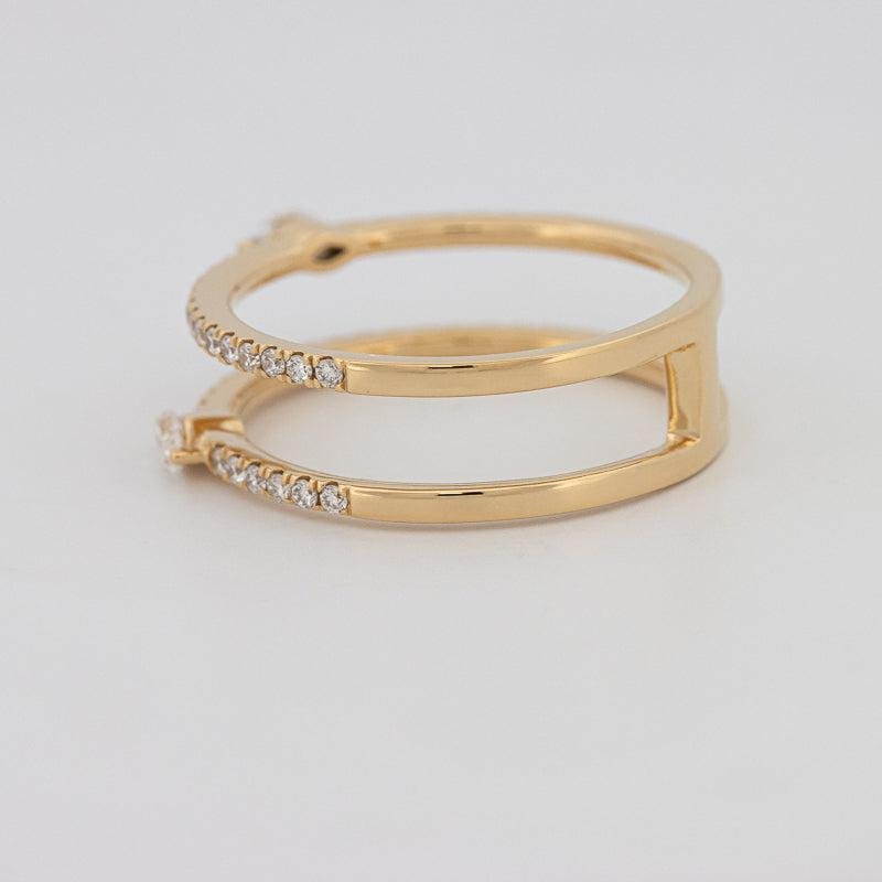 Twin Marquise Pave Ring - ZIZOV DIAMONDS