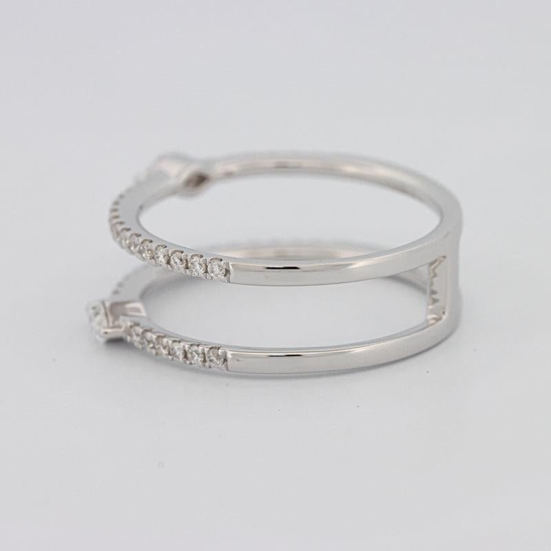 Twin Marquise Pave ring - ZIZOV DIAMONDS