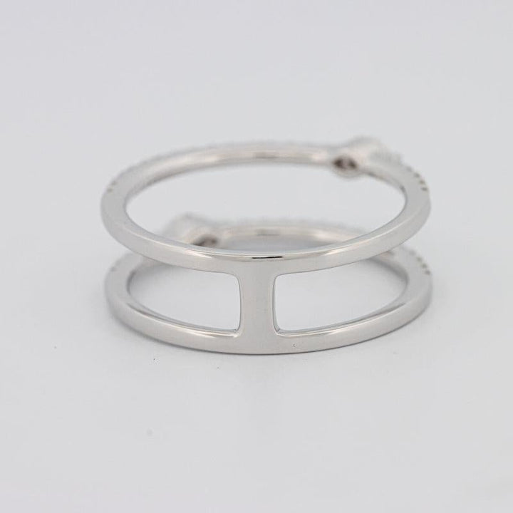 Twin Marquise Pave ring - ZIZOV DIAMONDS