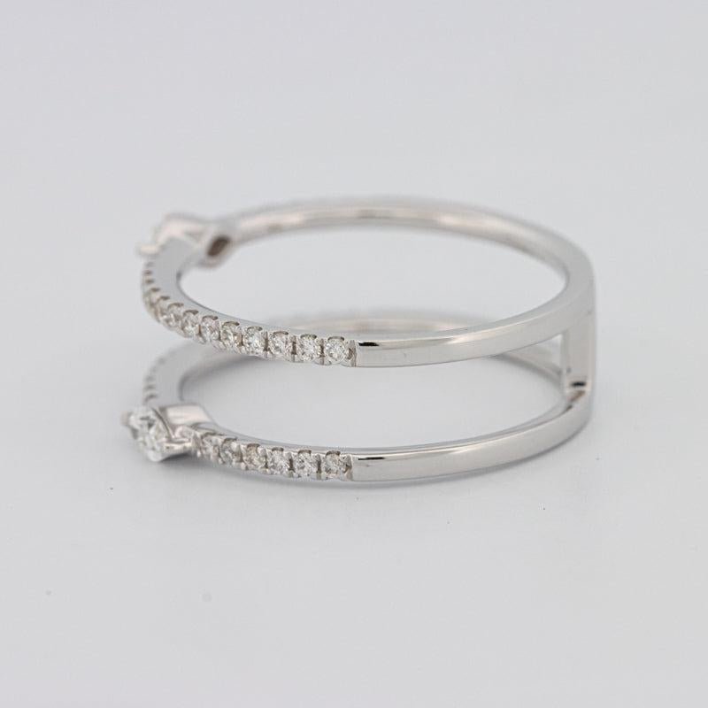 Twin Marquise Pave ring - ZIZOV DIAMONDS