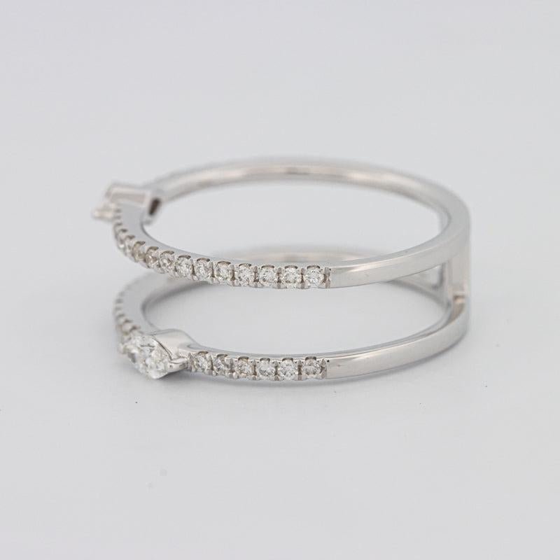 Twin Marquise Pave ring - ZIZOV DIAMONDS