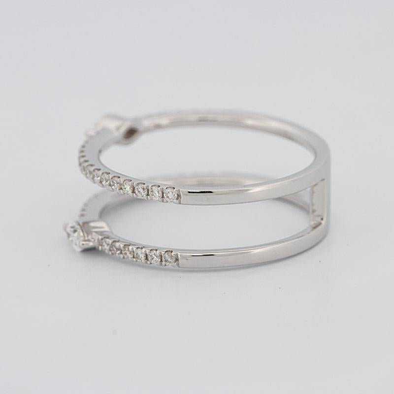 Twin Marquise Pave ring - ZIZOV DIAMONDS