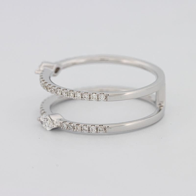 Twin Marquise Pave ring - ZIZOV DIAMONDS